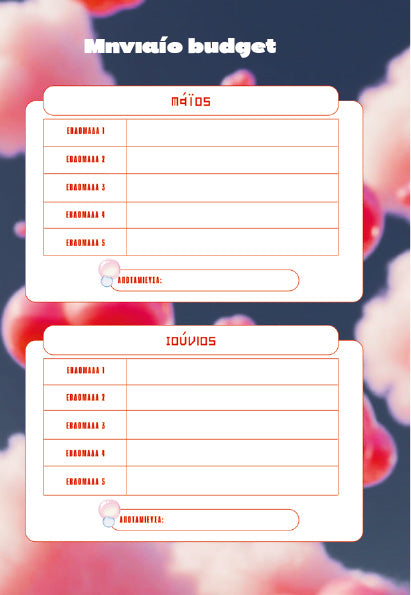 Organised chaos 2027 Planner